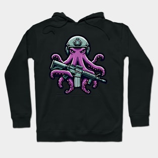 Tactical Octopus Adventure Tee: Where Intelligence Meets Style Hoodie